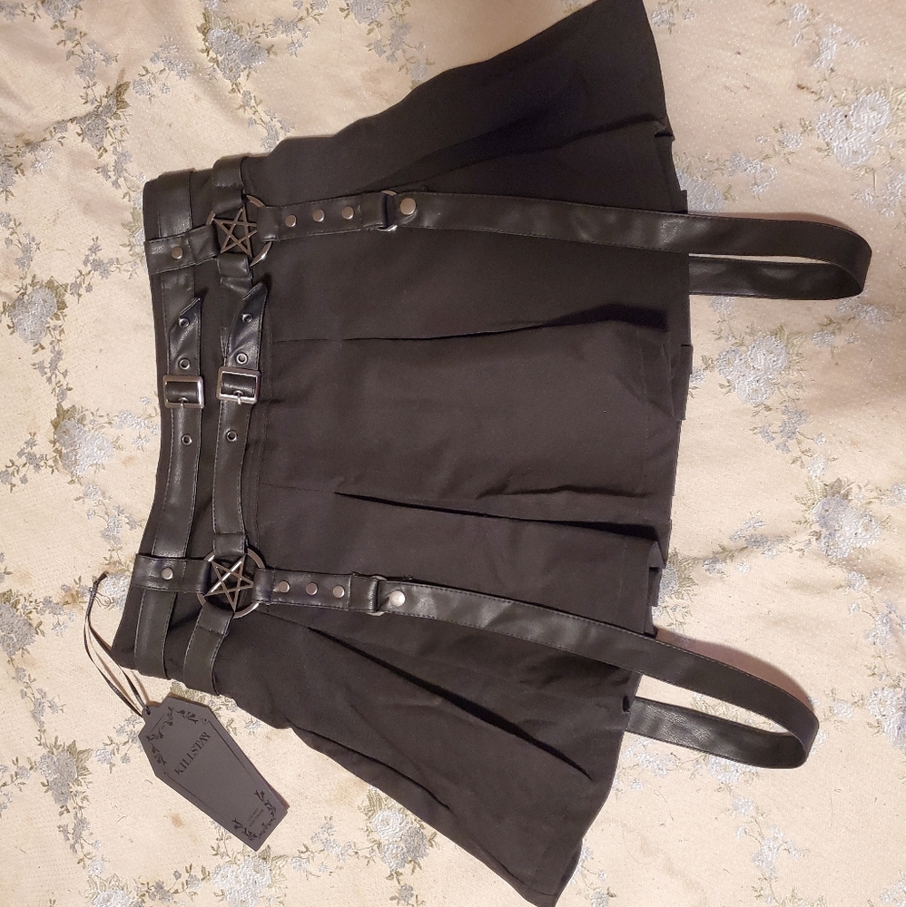 Killstar mayhem mini skirt